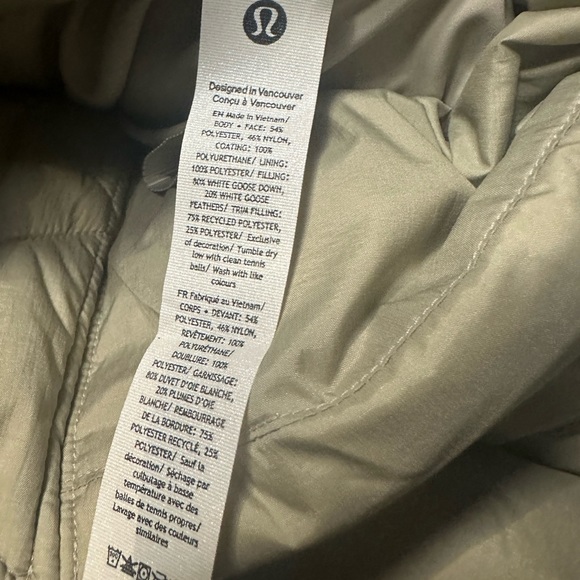 Heathered Raw Linen Wunder Puff Super-Cropped Vest - Picture 12 of 14